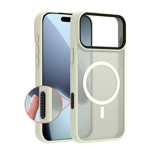 Siêu Mỏng Từ Điện Thoại Di Động Trường Hợp Đối Với iPhone 17 Pro Max 2.0Mm N52 2300/2600 Gauss da-Cảm Thấy Chống Sốc Bìa Mô Hình Cộng Với - Product Image 2