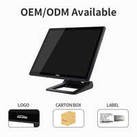 Terminal de Caja Registradora para Supermercado con Pantalla Táctil Capacitiva de 17 Pulgadas, Intel I5, Windows, Resolución 1366x768
