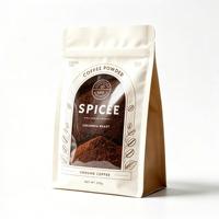 Sachet Doypack alimentaire refermable avec couches laminées BOPP/VMPET/PE pour le stockage de poudre de café – Emballage souple