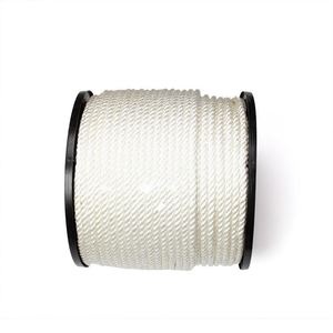 Nylon/Polyester 3-Strand Twisted Mooring Rope Marine <b>Yacht</b> Dock Line for Fishing Vessel Commercial Ship Anchoring - Product Image 1