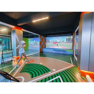 Indoor interactive digital baseball realistically simulates hitting arcade game <b>machine</b>, suitable for large <b>amusement</b> centers - Product Image 3