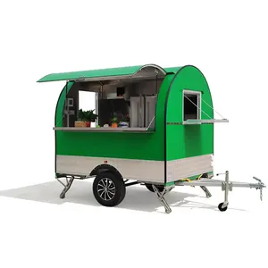 Hot Selling DOTCertificate coffee vending street food mobile cart retro food truck for sale in usa