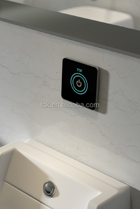 Chất lượng cao thông minh hai chiều <span class=keywords><strong>WC</strong></span> nhà vệ sinh nước tuôn ra van touchless và Touch Pad cảm giác loại treo tường - Product Image 5
