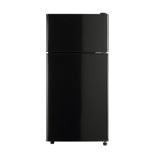 Réfrigérateur à double porte de 102 L avec compresseur, électrique, en plastique, à faible consommation d'énergie, pour usage domestique et hôtelier - Product Image 1
