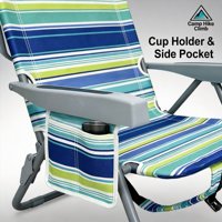 Chaise de jardin pliable Kermit pour l'extérieur, table pliante, cadre en alliage d'aluminium, tissu Oxford, logo personnalisé, impression intégrale, portable, camping, pêche