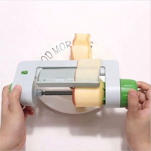 Éminceur de cuisine multifonctionnel créatif et élégant, pratique, manuel, amovible, pour fruits et légumes, lame en acier inoxydable PP - Product Image 1