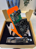 NerdQaxe+ BTC Solo Miner 2.5TH/S 50W 4 puces BM1368 Open Source Bitcoin Crypto Miner Silencieux SHA-256 Home Miner