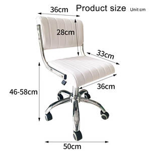 Rotación de 360 grados, altura ajustable, silla de salón de belleza, silla de peluquero de cuero duradera y plegable, asiento, taburete, Sillon <span class=keywords><strong>Barberia</strong></span> - Product Image 6