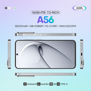 Scelta globale A56 5G bande globali 7.3 ''16 + 1TB 108MP <span class=keywords><strong>OIS</strong></span> 8000mAh 120Hz 8 Gen3 Smartphone Android 5g Smartphone Smartphone Smartphone 5G - Product Image 6