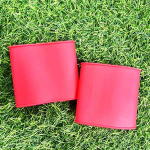 מפעל הסיטונאי לוגו מותאם אישית 3 גדלים סיליקון shin מגן רצועות אנטי החלקה קלטות עבור גברים נשים מבוגרים ילדים עבור כדורגל - Product Image 6