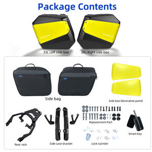 Valises latérales de moto SPD pour Honda XADV750, 33L gauche et 26L droite, ensemble de bagages grande capacité, directement de l'usine - Product Image 4