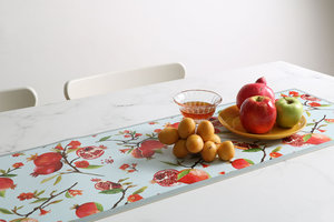 Người Do Thái Kỳ Nghỉ Rosh Hashana Lựu Bảng Á Hậu Tùy Chỉnh Không Thấm Nước Vải Lanh Hoa Á Hậu Bàn Đám Cưới Á Hậu - Product Image 3