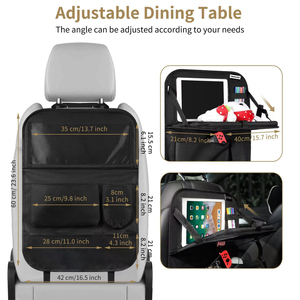 Car <span class=keywords><strong>Seat</strong></span> Back Organizador De Armazenamento Carro Pendurado <span class=keywords><strong>Bag</strong></span> Auto Tool <span class=keywords><strong>bag</strong></span> com Ipad Bolso e Bandeja Prato De Jantar - Product Image 3