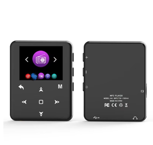 เครื่องเล่น MP3 หน้าจอสัมผัส 64GB รุ่น Factory พร้อมบลูทูธ เครื่องเล่นเพลงไร้สาย ลำโพงในตัว เครื่องบันทึกเสียง สายคล้องคอ หูฟังสำหรับเล่นกีฬา - Product Image 2
