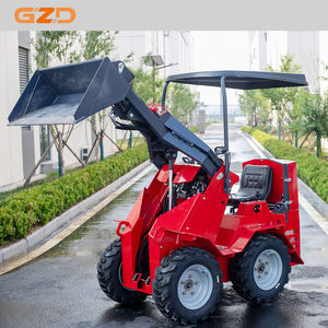 GZD pemuat Mini kompak 4x4 pemuat elektrik Diesel 4wd - Product Image 3