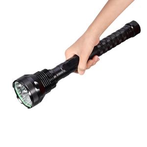 Lampe de poche puissante <span class=keywords><strong>MACWAY</strong></span> à lumière LED, 12000 lumens, USB Rechargeable en alliage d'aluminium, nouvel arrivage - Product Image 1
