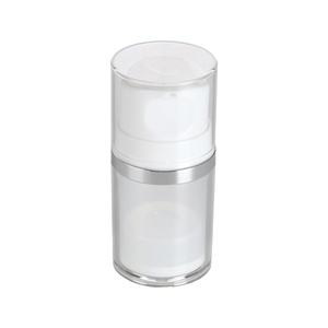 Loción acrílica de doble capa translúcida de 30ml y <span class=keywords><strong>50ml</strong></span> al por mayor con anillo de plata y tapa transparente - Product Image 5