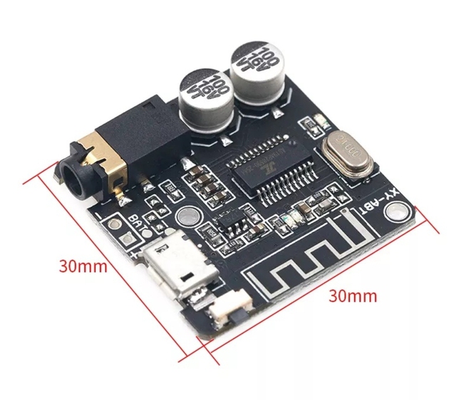 MP3 Bluetooth Decoding Board, Car Speaker, Audio Power Amplifier Board, 4.1 DIY Bluetooth 5.0 Audio Receiver Module