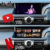 اجهة تشغيل سيارة أندرويد Lsailt qualm 8G لـ Lexus RC200T RC300H RCF RC350-ify حل آلي أندرويد ، NetFlx ، سبوتيفاي