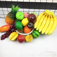 Simulatie Fruit Plastic Oranje Bananen Limoenen Appel Kunstmatige Vruchten Voor Thuis Keuken Fotografie Prop Bruiloft