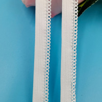 Bande élastique en Spandex/Nylon avec dentelle picot et bordure extensible pour sous-vêtements, vêtements et textiles de maison ODM OEM