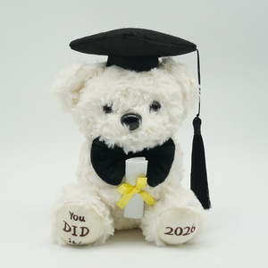Nouvel Ours en Peluche Mignon, Cadeau Idéal pour la Saison de Remise des Diplômes, Remplissage en Coton PP, 31-50cm, Unisexe - Product Image 3