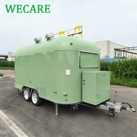 Camion de nourriture mobile Wecare avec cuisine complète Foodtruck EU Car Catering Food Trailers Entièrement équipé