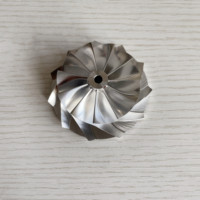 TD04HL — roue de compresseur à puces haute performance, fraisage/aluminium 53.50/70.00mm, 11 + 0 lames, 2618