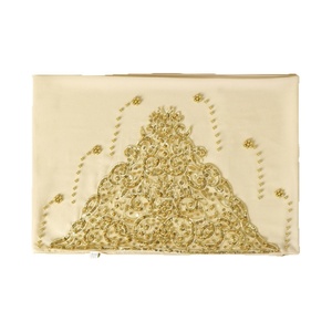Nouvel Arrivage – <span class=keywords><strong>Voile</strong></span> Longue Élégante en Mousseline de Polyester Ornée de Perles, Style Ethnique Asiatique du Sud-Est, Motif Floral, Foulard Tendance - Product Image 5