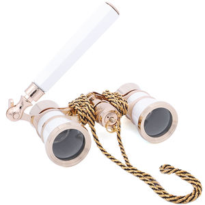 <span class=keywords><strong>Jumelles</strong></span> <span class=keywords><strong>de</strong></span> théâtre rétro antique avec logo personnalisé élégant télescope en métal 3x25 lunettes d'opéra avec poignée - Product Image 2