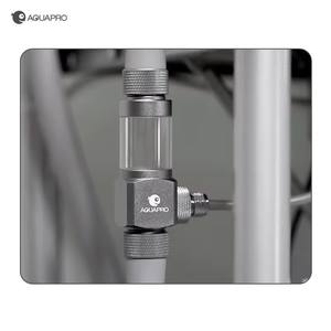 Difusor externo de CO2 AQUAPRO, atomizador de CO2 <span class=keywords><strong>AQUAPlant</strong></span>, difusor de filtro para paisajismo de pecera, aleación de aluminio - Product Image 3