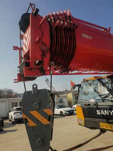 Grue de camion SAN d'occasion 100t STC2200 STC800E5 STC550T5 STC250H 220 tonnes avec moteur, boîte de vitesses et moteur - Product Image 2
