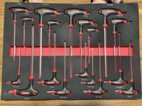 Ensemble d'outils à main professionnels en matériau Cr-V de 258 pièces, réparation automobile, jeu d'outils, clé hexagonale, tournevis, combinaisons multiples