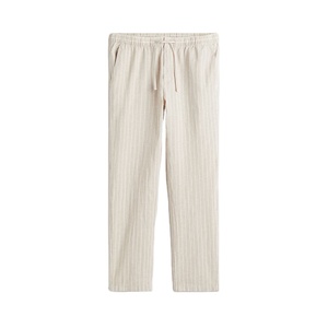 <span class=keywords><strong>Pantaloni</strong></span> da uomo in <span class=keywords><strong>lino</strong></span> con cintura elastica Casual Casual e comodo di alta qualità - Product Image 4