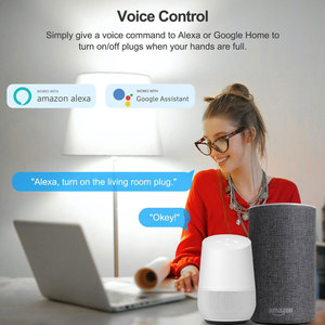 Tuya WiFi US Smart <strong>Plug</strong> <strong>Extender</strong> with 2 USB Ports 2 AC Outlets Alexa Google Home Wireless Multi Socket OEM Wholesalel PST-BSD08 - Product Image 6