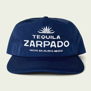 Qianzun Nhà Sản Xuất Navyblue Midcrown Cổ Điển Phẳng Mũ Bóng Chày Nylon 5 Bảng Điều Chỉnh Không Có Cấu Trúc Thêu Snapback Hat - Product Image 2