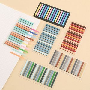 Etiquetas Adhesivas Transparentes Fluorescentes, Material PET, Blocs de Notas, Marcadores de Lectura, Pestañas e Indicadores - Product Image 1