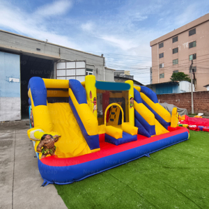 Yuedong Château Gonflable Double Toboggan Sec Amusant pour Fêtes <span class=keywords><strong>et</strong></span> Événements, Idéal pour Adultes <span class=keywords><strong>et</strong></span> Enfants - Product Image 3