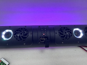 Loa thanh phù hợp với xe địa hình và tiệc ngoài trời, đèn LED TWS đồng bộ với nhạc, chống nước IP66, có loa siêu trầm 27 INCH - Product Image 2