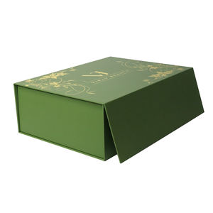 Özel CMYK Logo sıcak damgalama katlanabilir hediye kutusu sert ambalaj karton manyetik katlanabilir kutu - Product Image 3