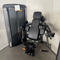 Machine à curls pour biceps de haute qualité, professionnelle, à charge par poulie, pour entraînement des épaules assis, équipement de fitness commercial pour salle de sport