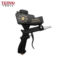 Petit pistolet de sablage à gravité, pistolet de sablage à air soda électrique, équipement pour éliminer la rouille