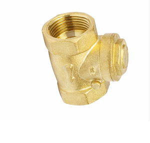 Válvula de Retención de Latón Tipo Flapper con Sello de PTFE para Agua Hidráulica, Garantía de 1 Año, para Hogar y Cocina - Product Image 1