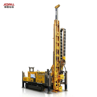 Foreuse géologique sur chenilles entièrement hydraulique de 1000 m avec moteur diesel Yuchai pour forage profond