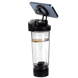 Plastic Self Stirring Mixing <b>Shaker</b> Cup Outdoor Sports Magnetic Phone Holder Water <b>Bottle</b> - Product Image 3