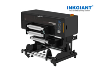 Imprimante jet d'encre UV DTF tout-en-un format A2 INKGIANT pour tête d'impression I1600, estampage à chaud complet, facile à utiliser, automatique, de qualité professionnelle