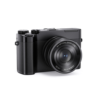 Appareil Photo Numérique Selfie Double Caméra Enregistrement Vidéo 5K/4K Transmission d'Images WiFi Stabilisation d'Image Électronique Zoom Optique Chaud
