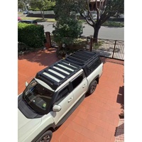 Capot de camionnette BYD Shark 6 F150 sans perçage, ouverture 3 directions, en aluminium, toit rigide modulaire pour véhicule tout-terrain