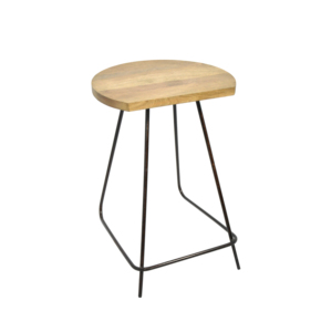 Premium Quality Customized Unique <b>Top</b> Wooden Metal Stool Hot Selling Bar Furniture Home Bar Kitchen Outdoor Restaurant Usage - Product Image 4