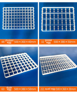 Cesta de incubadora amarela para cobertura, 88 ovos, cestas de cobertura, peças sobresselentes - Product Image 2